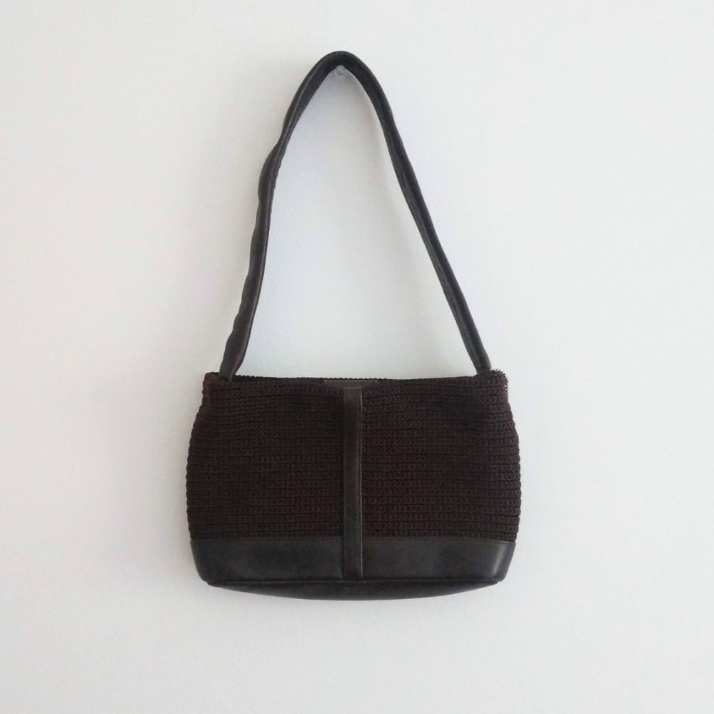 The Sak Brown Leather Shoulder Bag